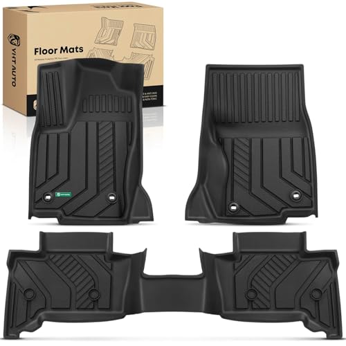 YHTAUTO Car Floor Mats Compatible with Lexus GX550 2024 2025 2026with Cool Box Not for 7seat Toyota Land Cruiser Prado 250 TPE All Weather Car Mats Waterproof AntiSlip Floor Liner